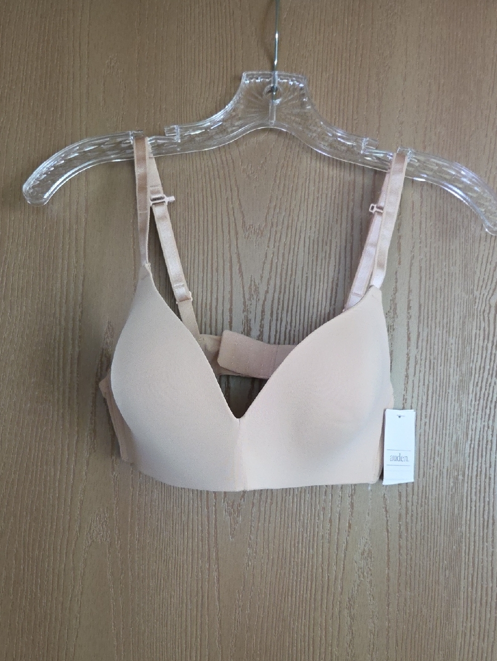 Auden Nude Light T-Shirt Bra Sizw 36C